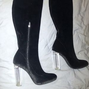 NWOT FOREVER 21 thigh high boots.